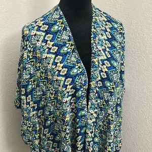 Do Everything in Love Open Front Tassel Hem Cardigan Kimono